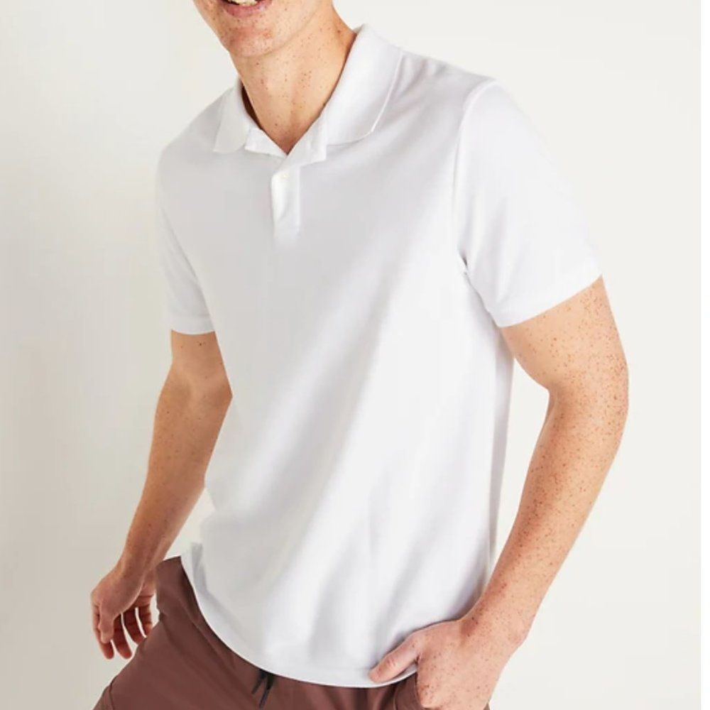 Simple White Polo